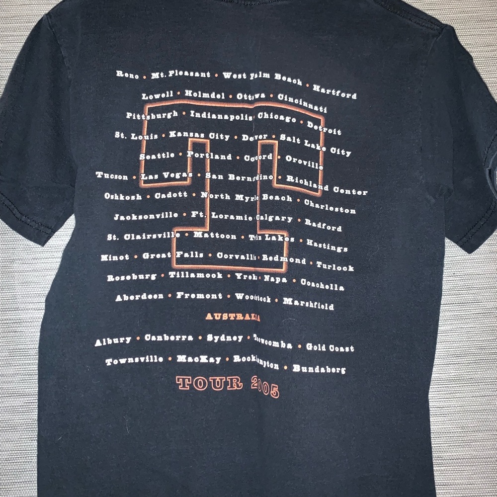 Terry Clark Tour T-shirt 2005 Size small - Picture 2 of 6